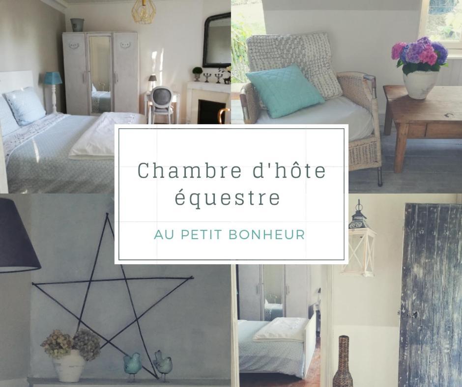 Chambre D'Hote Equestre Au Petit Bonheur Chateldon Екстериор снимка